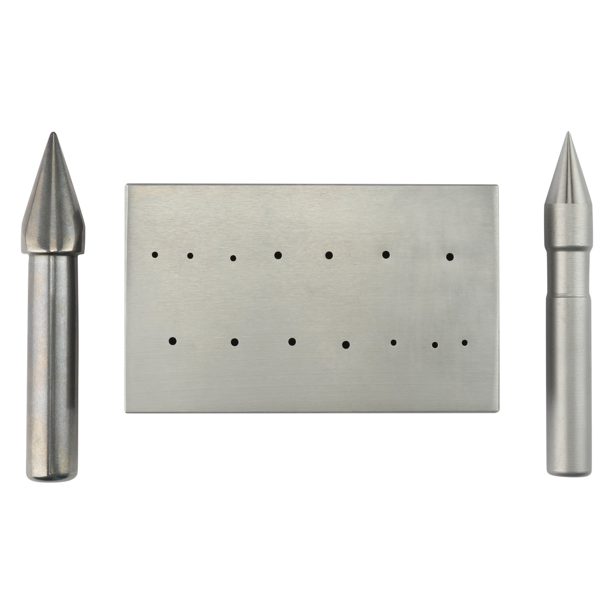 Round & Oval Combo Bezel Forming Block, 7 Round & 7 Oval Shapes