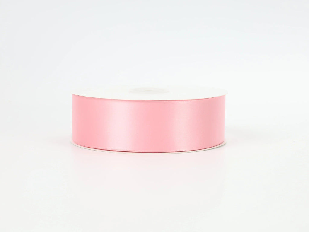 1 1/2" Double Face Satin Ribbon | Pink (150) | 50 Yard Roll