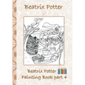 Beatrix Potter Painting Book Part 4 ( Peter Rabbit ): Colouring Book, coloring, crayons, coloured pencils colored, Children's books, children, adults, - Paperback