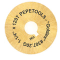 JRM2 Standard Blade TiN Coated "Goldies" 1.25"