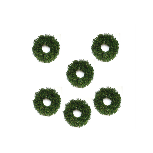 6 Pack Plain Balsam Fir Wreaths