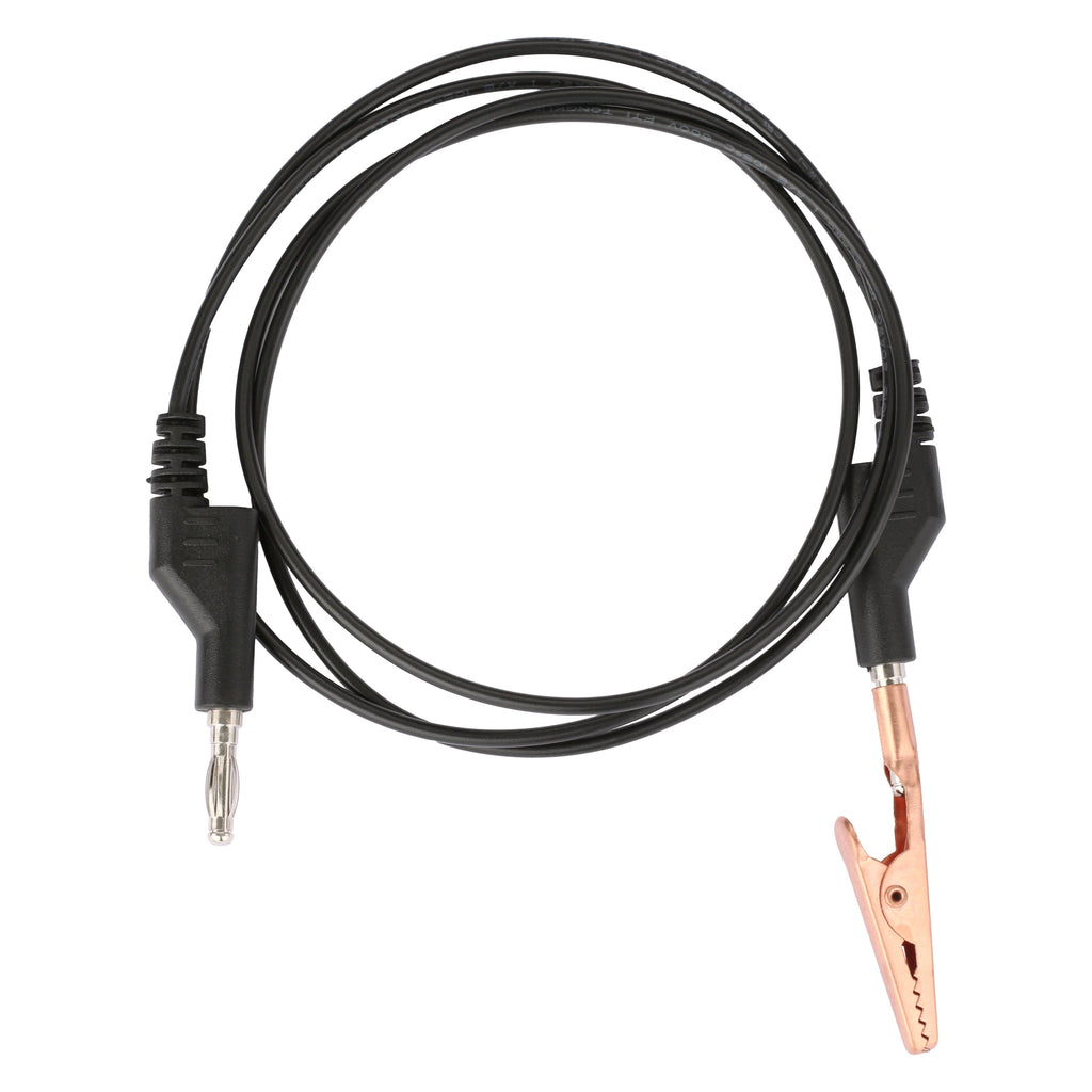 Grounding Clip on 3' Cord for Pulse Arc Welder, Alligator and Precision Style for Permanent Jewelry