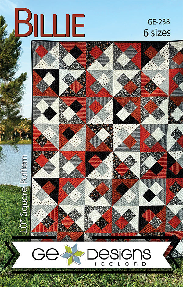 Billie - 10" square Pattern 238