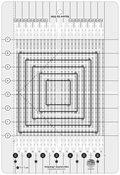 Stripology© Quarters MINI Ruler CGRGE4