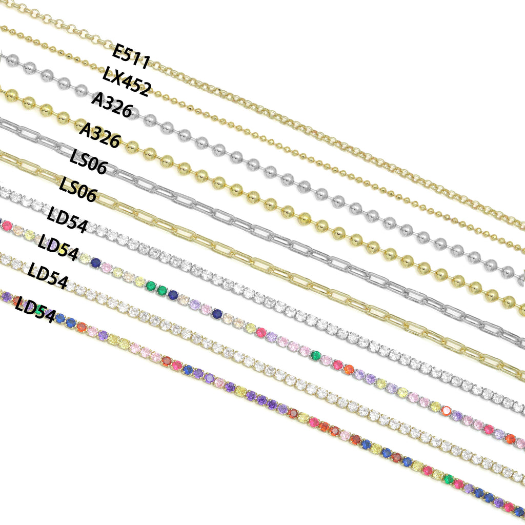 Birthstone Spacer,Spacer for Necklace, birthstone Charm Pendant, Sku#LX977