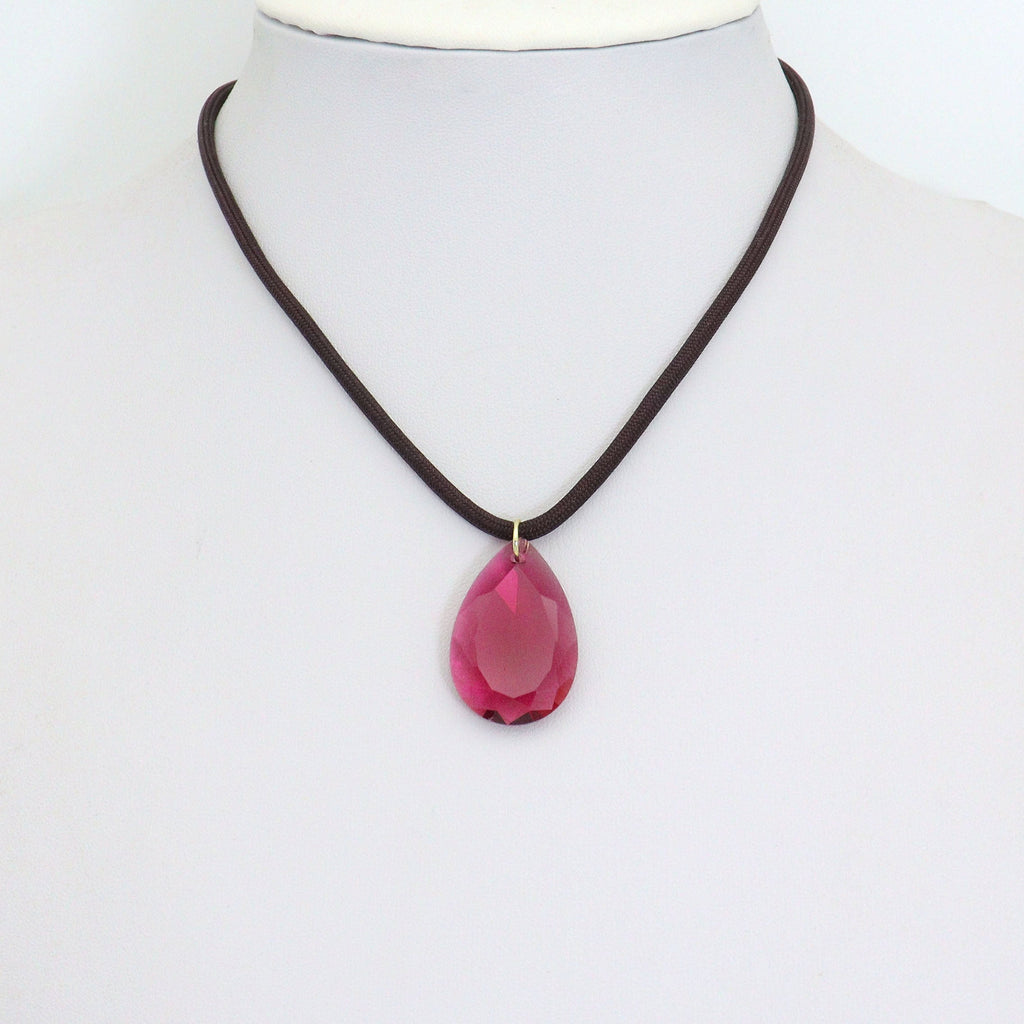 Aurora Teardrop Crystal Collection, Crystal Teardrop Shape Pendant, Stone charm, Sku#LX970