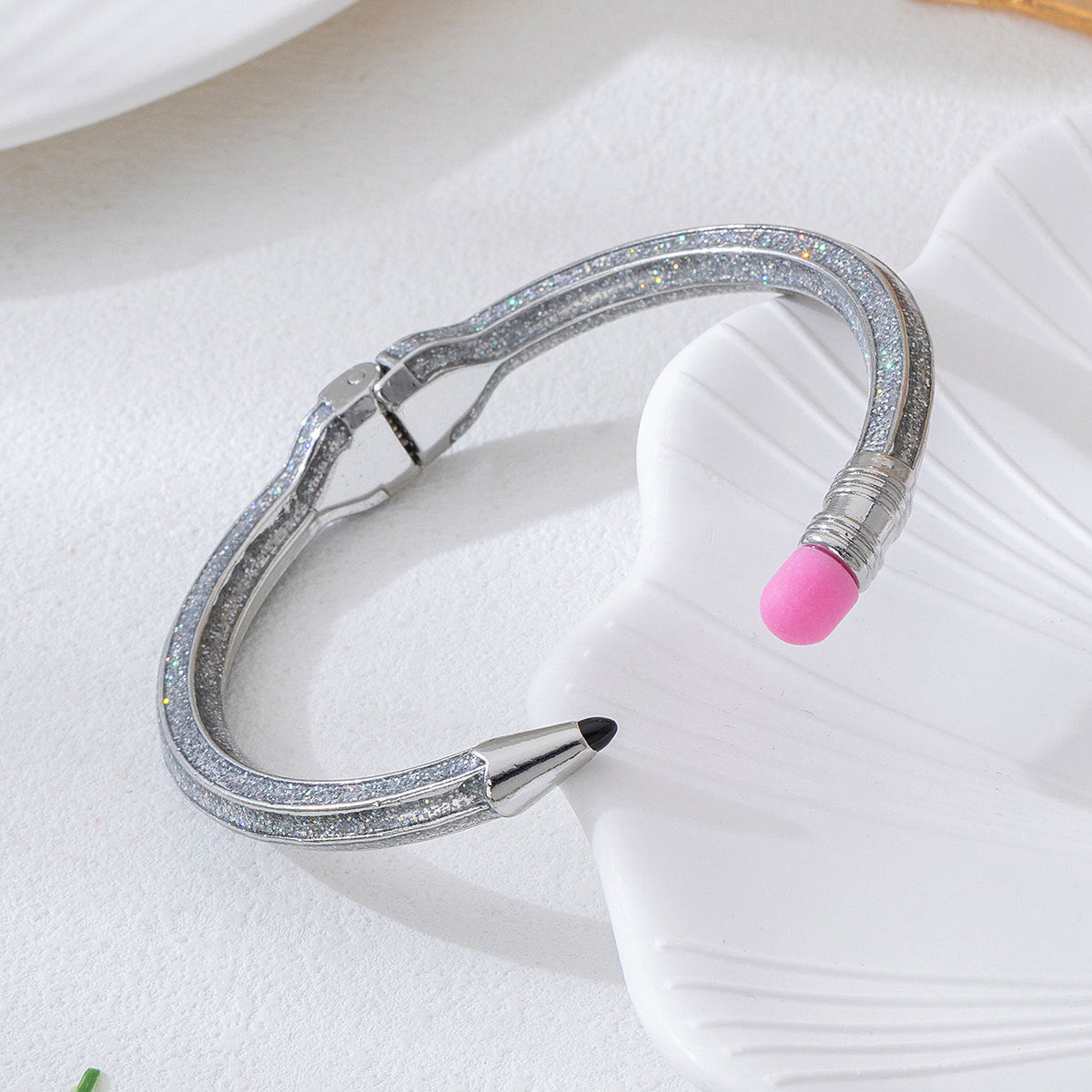 Wild Color Pencil Shape Simple Irregular Female Spring Bracelet