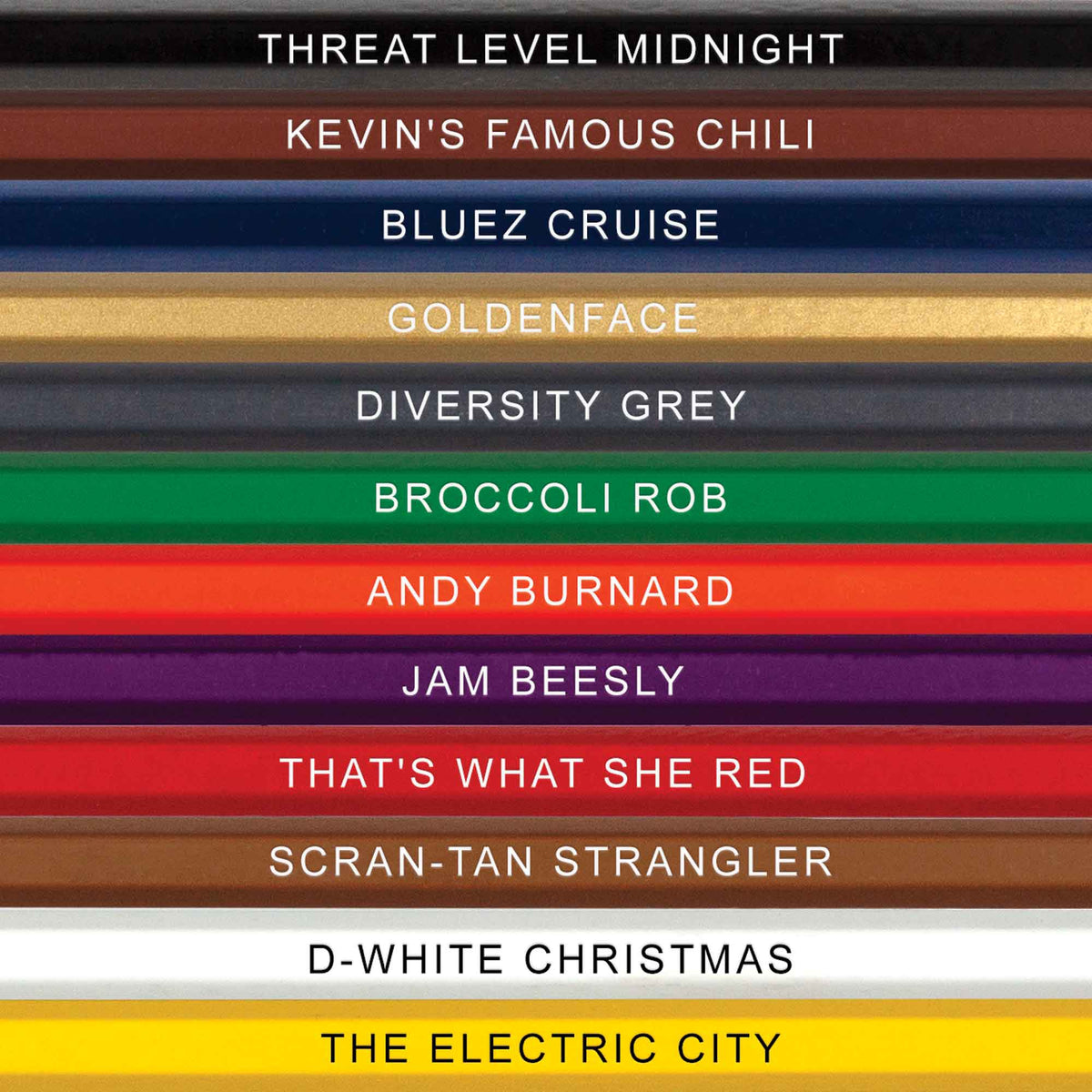 Office Colors Colored Pencils for Fans of The Office