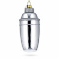 Bar Cocktail Shaker Glass Christmas Ornament