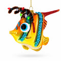 Coral Fish Glass Christmas Ornament