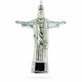 Christ the Redeemer, Rio De Janeiro, Brazil Glass Christmas Ornament