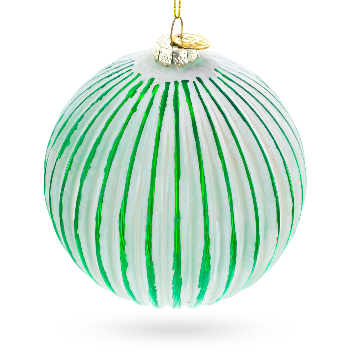 Pinyin Oil-paper Umbrella Glass Christmas Ornament