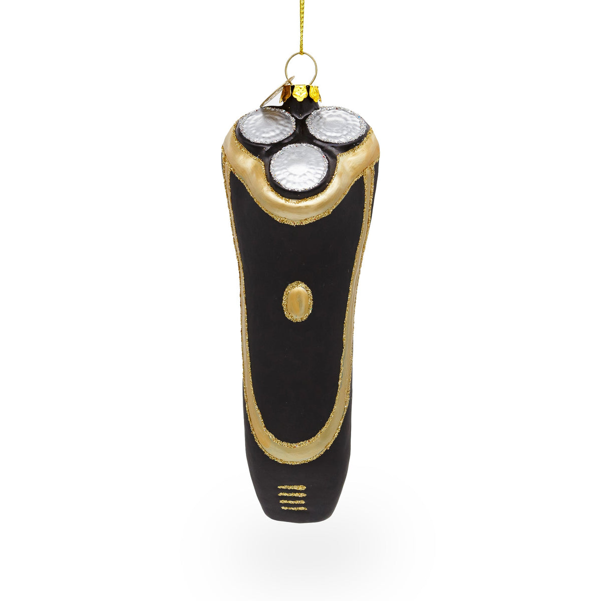 Electric Shaver Glass Christmas Ornament