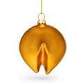 Fortune Cookie Glass Christmas Ornament
