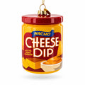 Nacho Cheese Dip Jar Glass Christmas Ornament