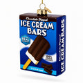 Ice Cream Bars Box Glass Christmas Ornament