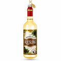 Riesling Wine Bottle Glass Christmas Ornament