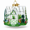 Greenhouse Glass Christmas Ornament