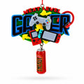 Next Level Gamer with Energy Drink Resin Christmas Ornament