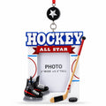 Hockey All Star Photo Frame Resin Christmas Ornament