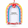 Mom's Baby Blessings Photo Frame Resin Christmas Ornament
