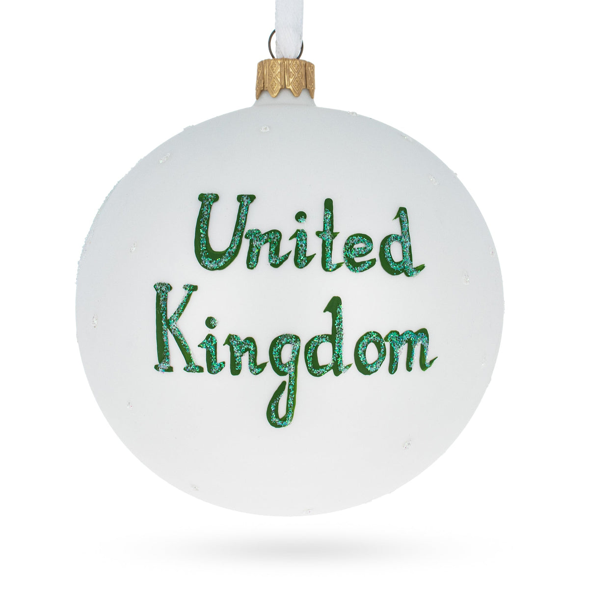 Big Ben, London, United Kingdom Glass Ball Christmas Ornament 3.25 Inches