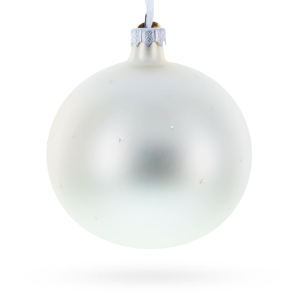 Compassionate Nurse or Doctor on Glass Ball Christmas Ornament 4 Inches