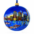 Baltimore, Maryland Glass Ball Christmas Ornament 3.25 Inches