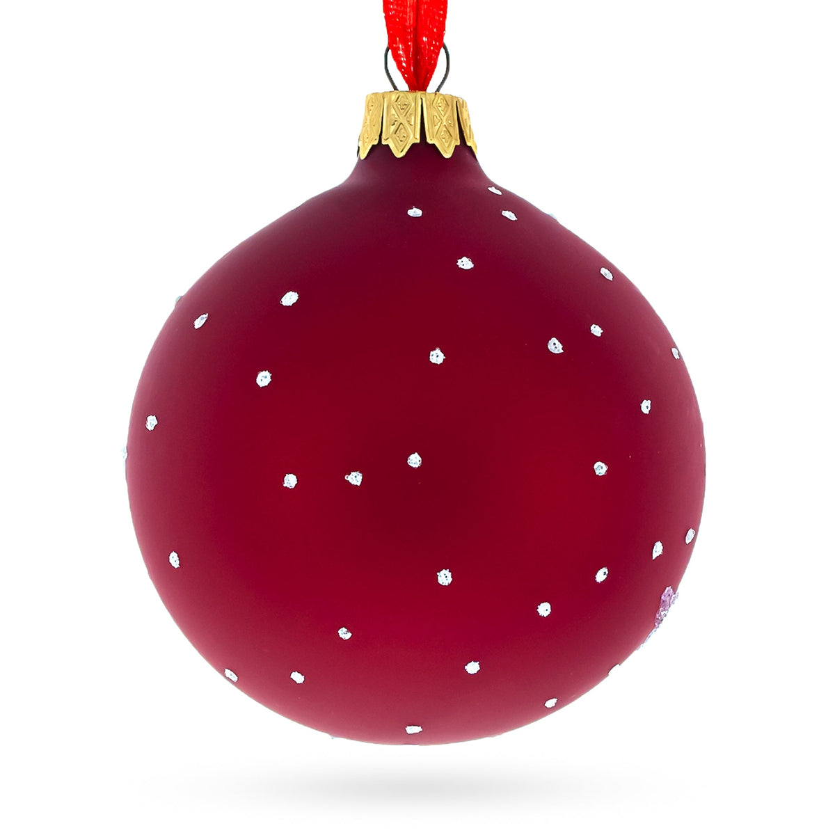 Chiropractor Glass Ball Christmas Ornament 3.25 Inches