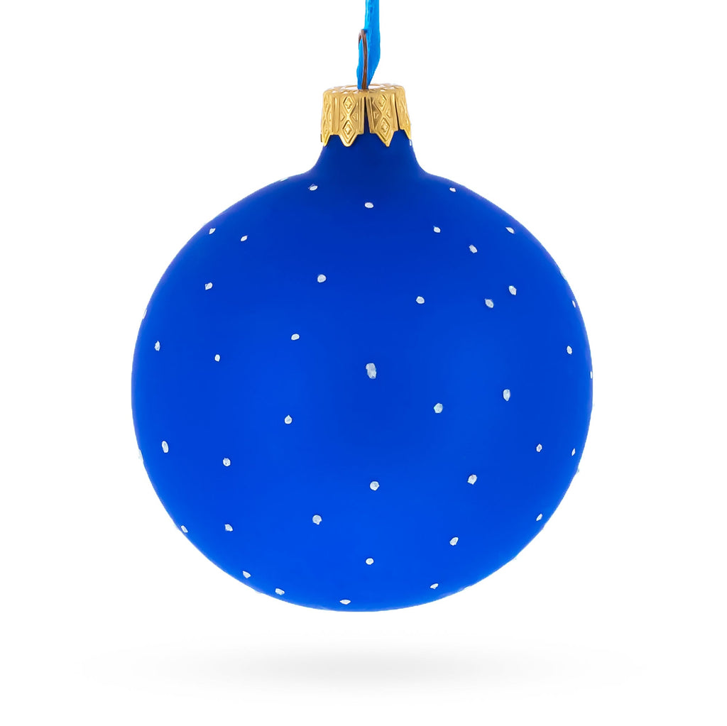 Red Cardinals by Lantern Glass Ball Christmas Ornament 3.25 Inches