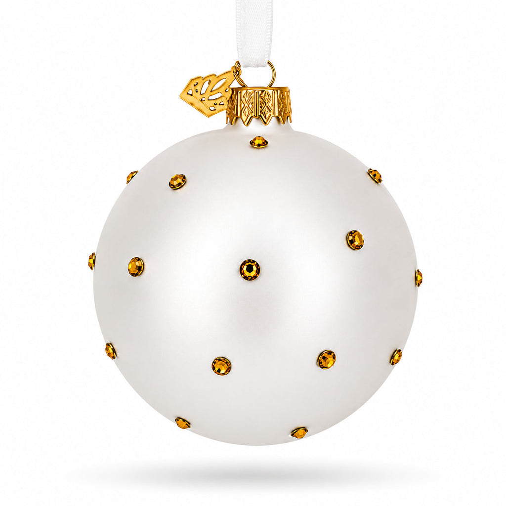 1887 'Sunflowers' by Vincent Van Gogh Glass Ball Christmas Ornament 4 Inches