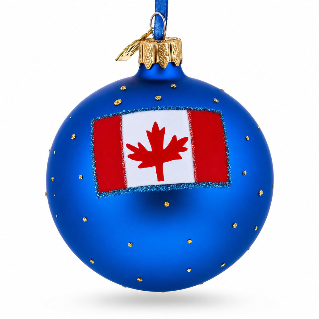 Notre-Dame Basilica, Montreal, Canada Glass Ball Christmas Ornament 3.25 Inches