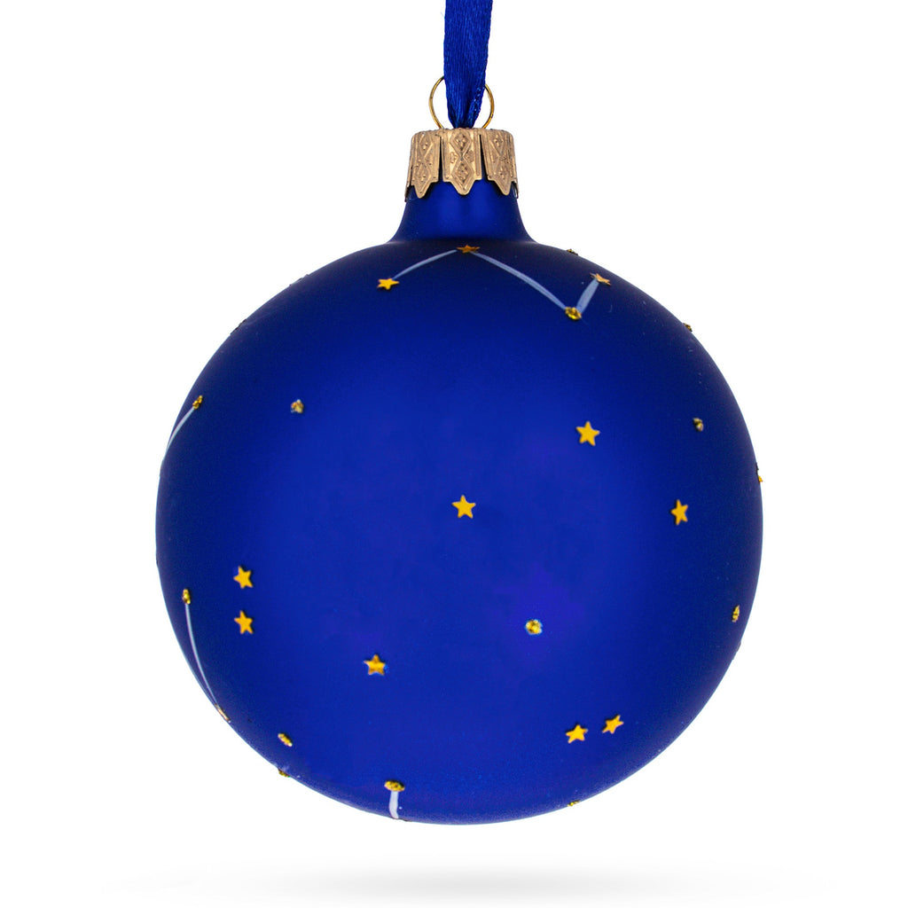 Sagittarius Zodiac Horoscope Sign Glass Ball Christmas Ornament 3.25 Inches