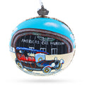 LeMay America's Car Museum, Tacoma, Washington Glass Ball Christmas Ornament 4 Inches