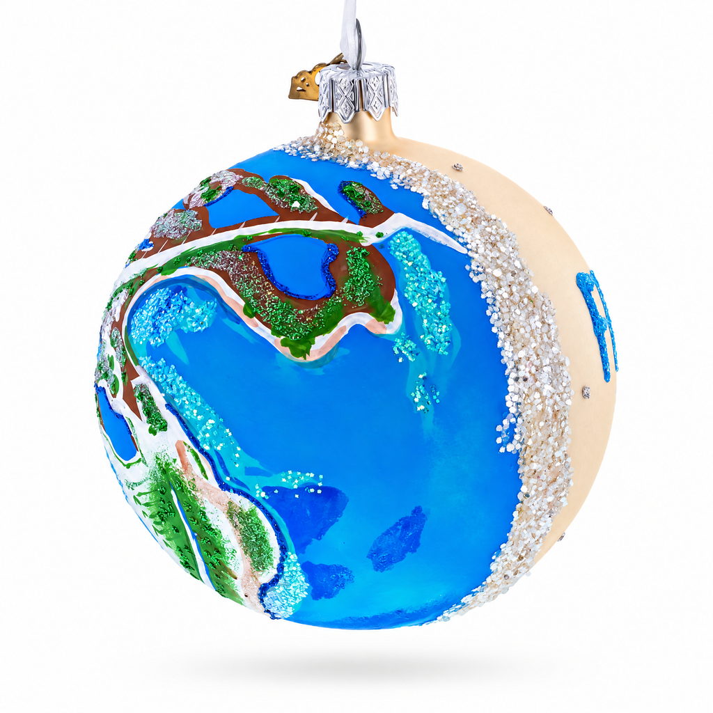 Florida Keys, USA Glass Ball Christmas Ornament 4 Inches