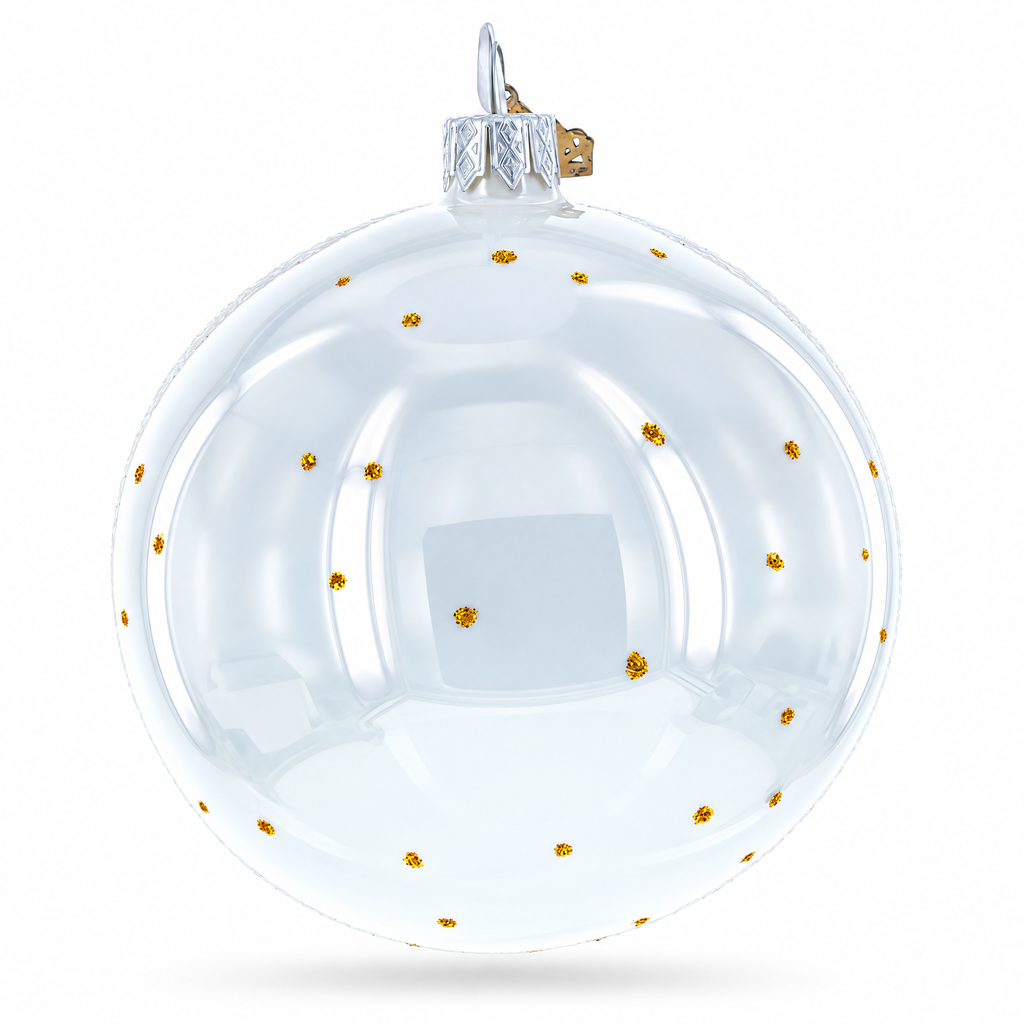 Tuscany, Italy Country Side Painting Glass Ball Christmas Ornament 4 Inches