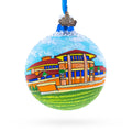 Frank Lloyd Wright's Martin House, Buffalo, New York Glass Ball Christmas Ornament 3.25 Inches