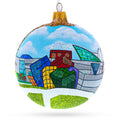 The Strong National Museum of Play, Rochester, New York Glass Ball Christmas Ornament 4 Inches