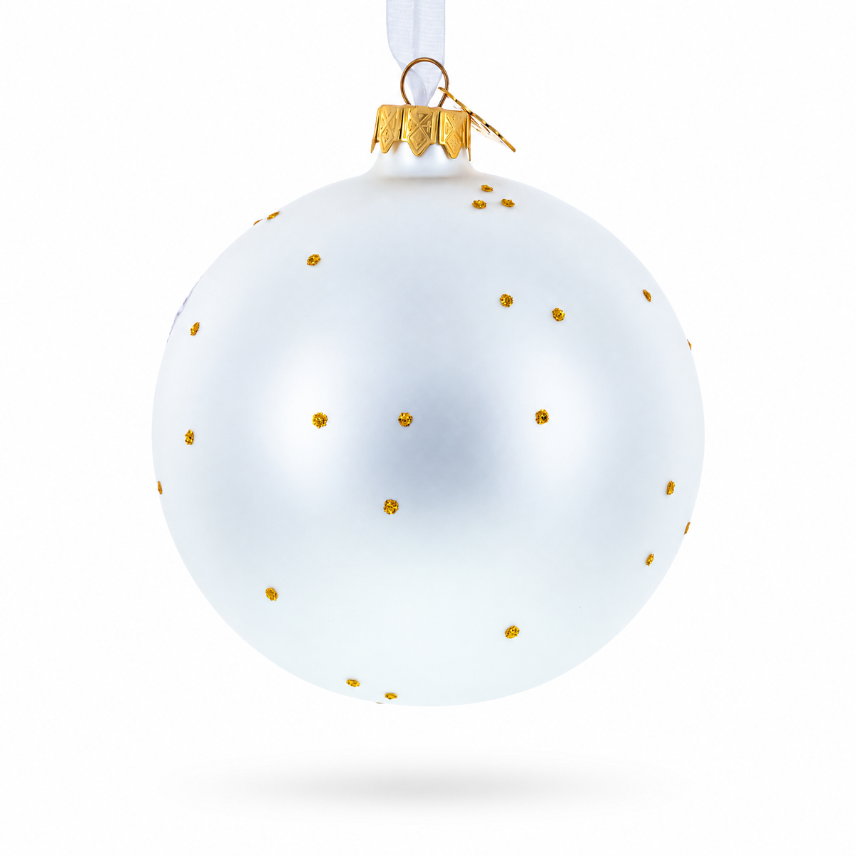 Belgium Landmarks and Symbols Glass Ball Christmas Ornament 4 Inches