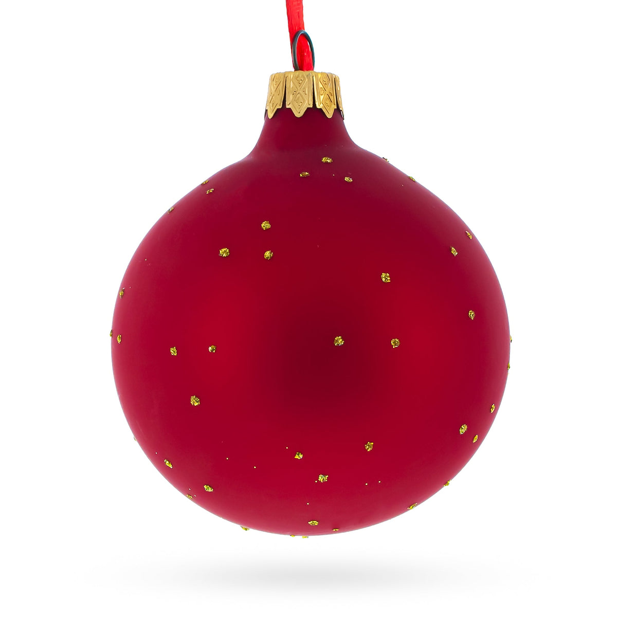 Boss Glass Ball Christmas Ornament 3.25 Inches