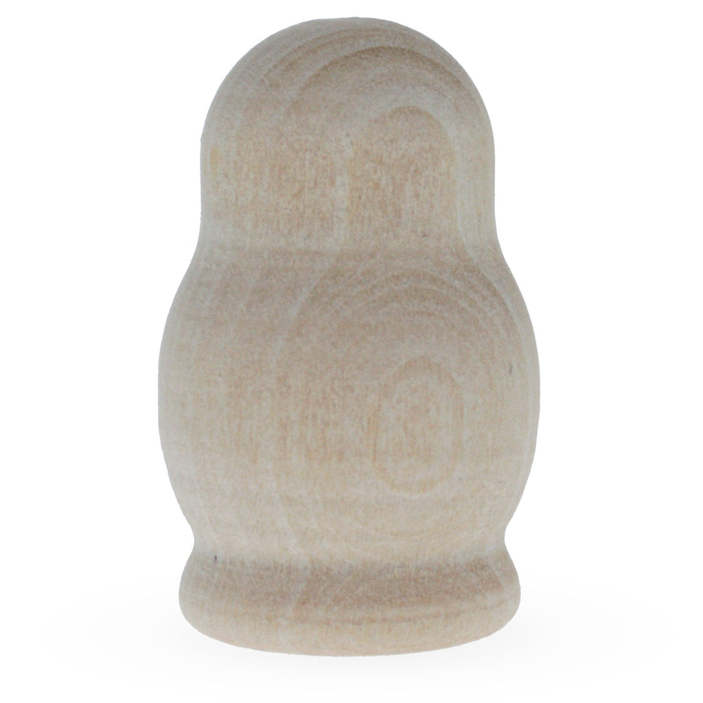 Unfinished Wooden Nesting Doll DIY Craft Blank for Painting