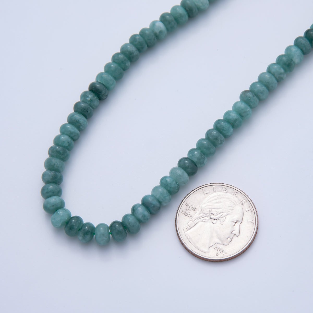 4mm x 6mm Natural Gemstone Agate Rondelle Beads Strand Finding | WA-A3477 - WA-A3479, WA-A3517 - WA-A3526, WA-A3530 - WA-A3534