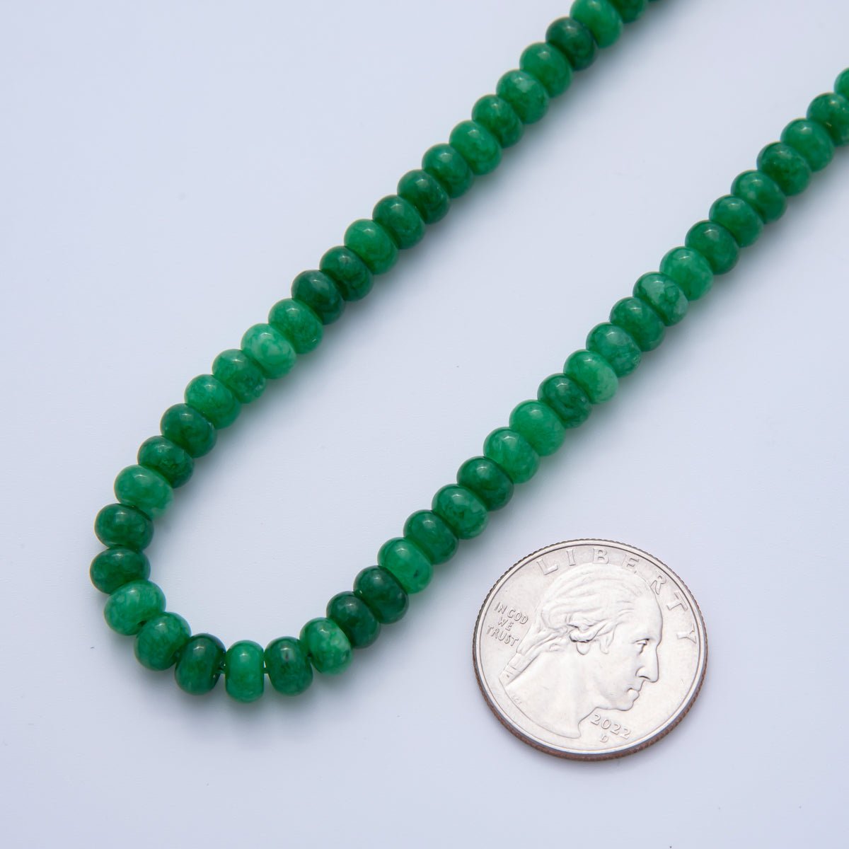 4mm x 6mm Natural Gemstone Agate Rondelle Beads Strand Finding | WA-A3477 - WA-A3479, WA-A3517 - WA-A3526, WA-A3530 - WA-A3534