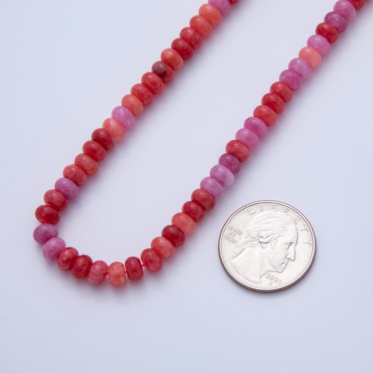 4mm x 6mm Natural Gemstone Agate Rondelle Beads Strand Finding | WA-A3477 - WA-A3479, WA-A3517 - WA-A3526, WA-A3530 - WA-A3534