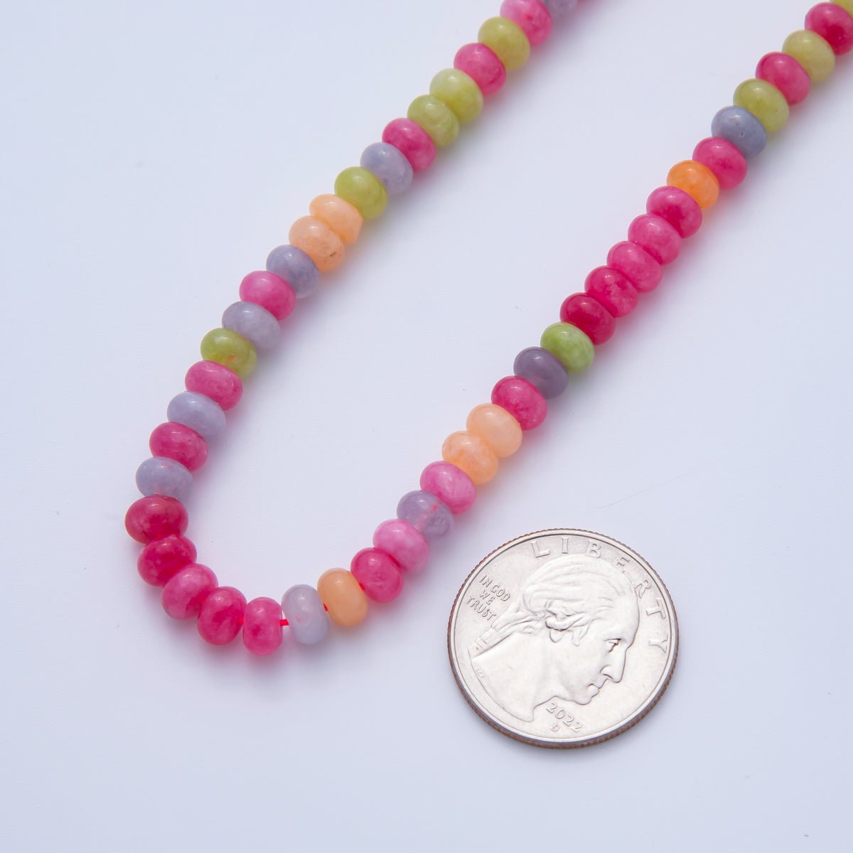 4mm x 6mm Natural Gemstone Agate Rondelle Beads Strand Finding | WA-A3477 - WA-A3479, WA-A3517 - WA-A3526, WA-A3530 - WA-A3534