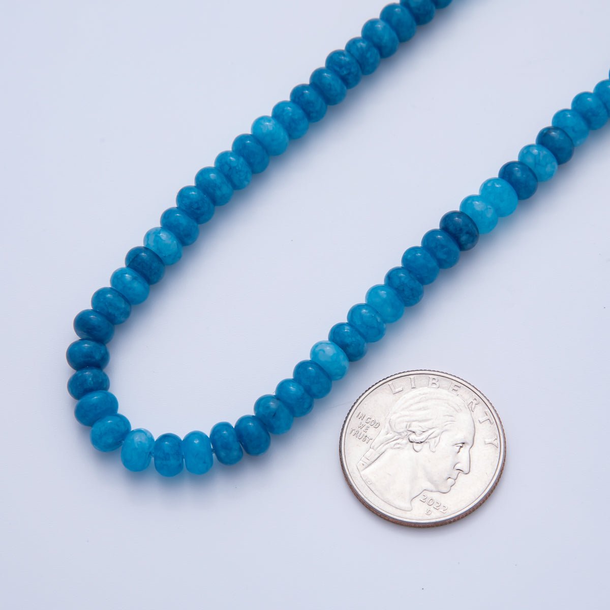 4mm x 6mm Natural Gemstone Agate Rondelle Beads Strand Finding | WA-A3477 - WA-A3479, WA-A3517 - WA-A3526, WA-A3530 - WA-A3534