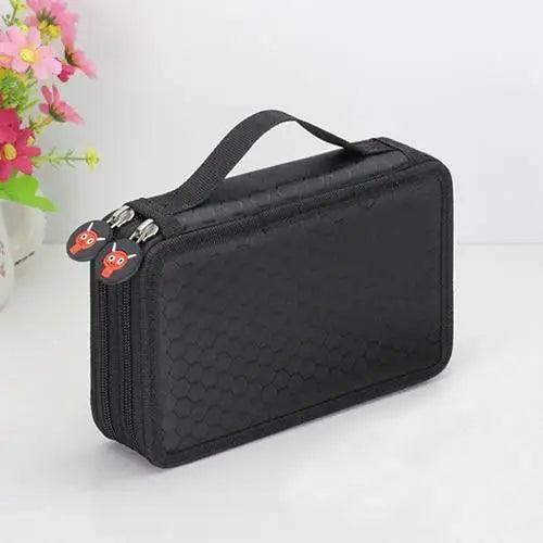 Large Multifunction Pencil Case With Compartments Capacity Pencil Case Colored Pencil Pouch Bag Portable Pencil Holder Stationery Organizer