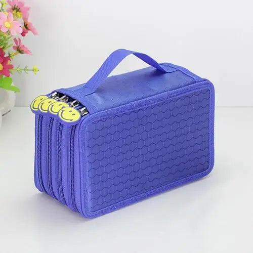 Large Multifunction Pencil Case With Compartments Capacity Pencil Case Colored Pencil Pouch Bag Portable Pencil Holder Stationery Organizer