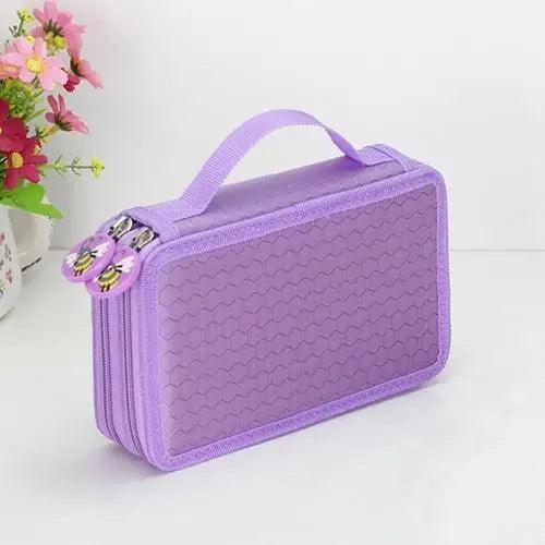 Large Multifunction Pencil Case With Compartments Capacity Pencil Case Colored Pencil Pouch Bag Portable Pencil Holder Stationery Organizer