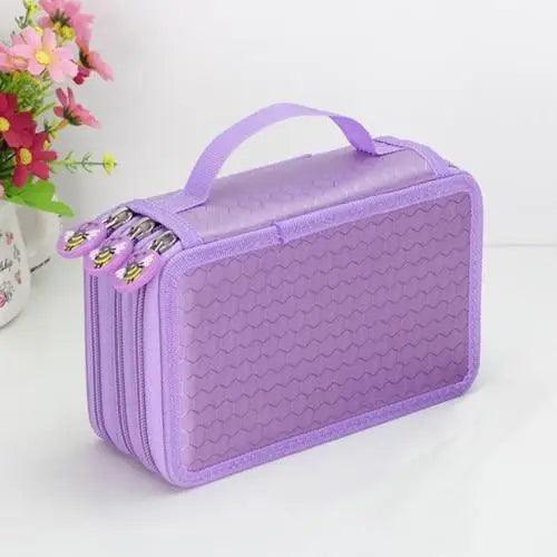 Large Multifunction Pencil Case With Compartments Capacity Pencil Case Colored Pencil Pouch Bag Portable Pencil Holder Stationery Organizer